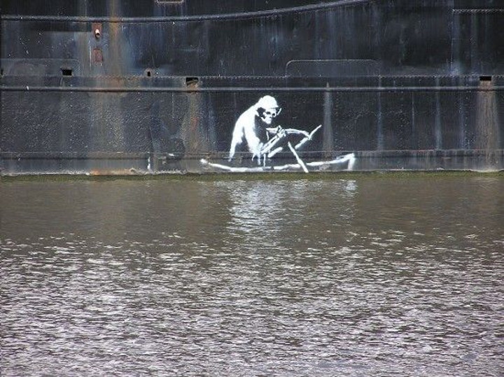 Grim Reaper by Banksy